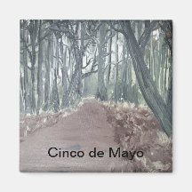 Cinco de Mayo Imán De Frigorifico