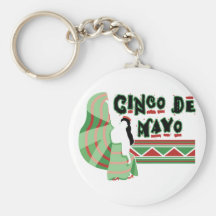 Cinco de Mayo Llavero Personalizado