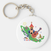 Cinco de Mayo Llavero Personalizado