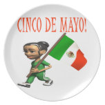 Cinco De Mayo Plato De Comida