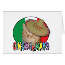 Cinco de Mayo Tarjeton