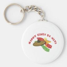 Cinco feliz De Mayo Llavero
