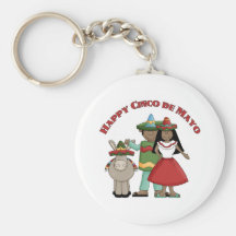 Cinco feliz De Mayo Llavero
