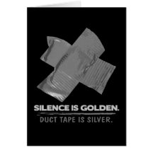 cinta aislante - la palabra es plata y el silencio tarjeta