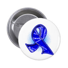 Cinta anal de la filigrana del lema del cáncer pin