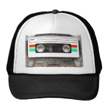cinta de casete 80s gorra