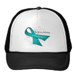 Cinta de la conciencia de la enfermedad del escler gorras