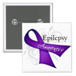 Cinta de la conciencia de la epilepsia pins