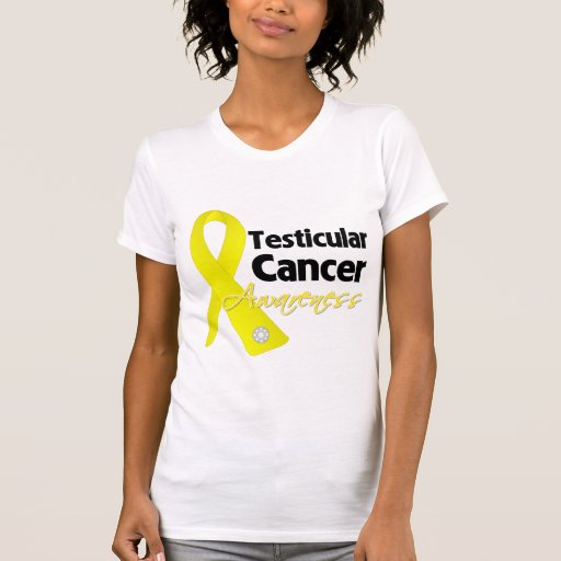 Cinta de la conciencia del cáncer testicular camiseta