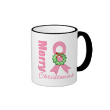 Cinta de las Felices Navidad de la conciencia del  Tazas