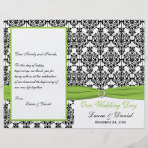 CINTA IMPRESA chartreuse, programa negro del boda Tarjetas Publicitarias