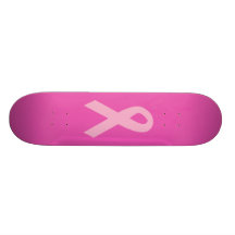 Cinta rosada de la conciencia patinetas personalizadas