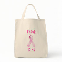 Cinta rosada - rosa de Thnk bolsas