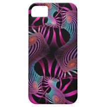 Cintas y espirales, extracto artístico iPhone 5 Case-Mate fundas