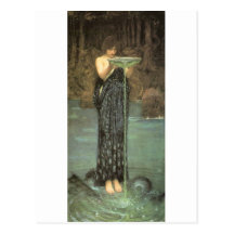 Circe en su elemento tarjeta postal