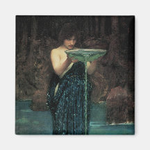 Circe Invidiosa, Waterhouse de JW, Victorian del v Imán De Frigorifico
