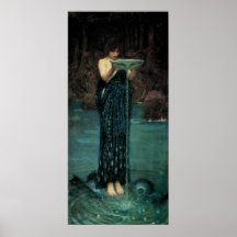 Circe Invidiosa, Waterhouse de JW, Victorian del v Impresiones