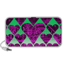 circuito del amor, violeta notebook altavoz