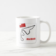 Circuito del GP de Abu Dhabi Tazas