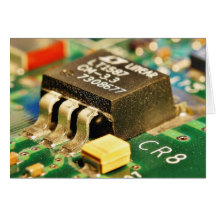 Circuitos de microprocesadores de ordenadores Cr8 Tarjetón