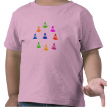 Circular GRÁFICA de la lógica Camisetas