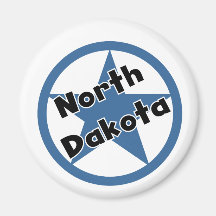 Círculo Dakota del Norte Iman