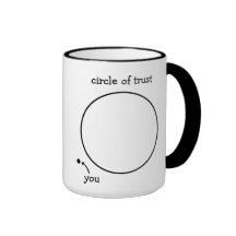 Círculo de la taza de la confianza