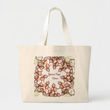 Círculo de las hojas bolsa