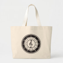 Círculo del 5to bolsas de mano