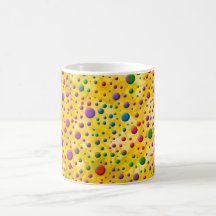 Círculos de color tazas