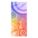 Círculos del Grunge: Edición del arco iris: Tarjetas Publicitarias A Todo Color