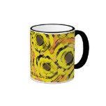 Círculos gráficos - AMARILLO Tazas