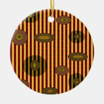 círculos retros de los cuadrados ornamentos de reyes
