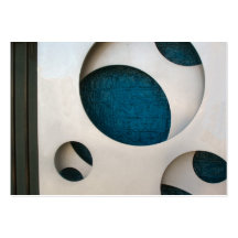círculos y aceo del atc de los ladrillos tarjetas de visita