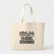 Cirujano plástico de Ninja… Bolsa Lienzo
