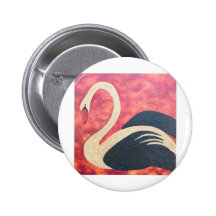 Cisne de oro pin