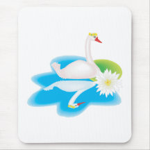 Cisne de Swavanna Tapetes De Ratón