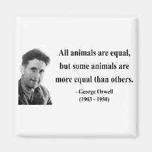 Cita 3b de George Orwell Imán De Nevera