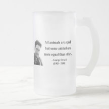 Cita 3b de George Orwell Taza