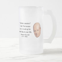 Cita 3b de Winston Churchill Tazas De Café