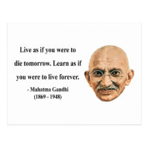 Cita 4b de Gandhi Postales