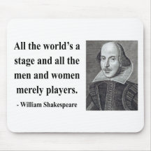 Cita 5b de Shakespeare Alfombrillas De Ratón