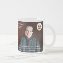 Cita #6 - Justicia Antonin Scalia Taza