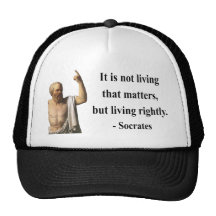 Cita 6b de Sócrates Gorros Bordados
