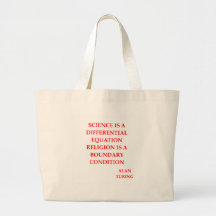 cita de Alan Turing Bolsa De Mano