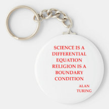 cita de Alan Turing Llavero