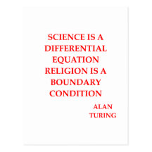 cita de Alan Turing Postales