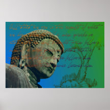 Cita de Buda Posters