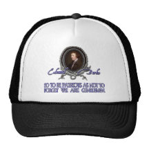 Cita de Edmund Burke:  Patriotas y caballeros Gorros