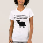 Cita de Gandhi de los derechos de los animales en  Camisetas
